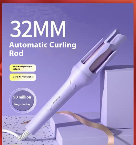 Automatic Hair Curler: A Lazy Person's Dream for Damage-Free, Electric, Long-Lasting, Large Waves with a 32mm Barrel for Big Curls